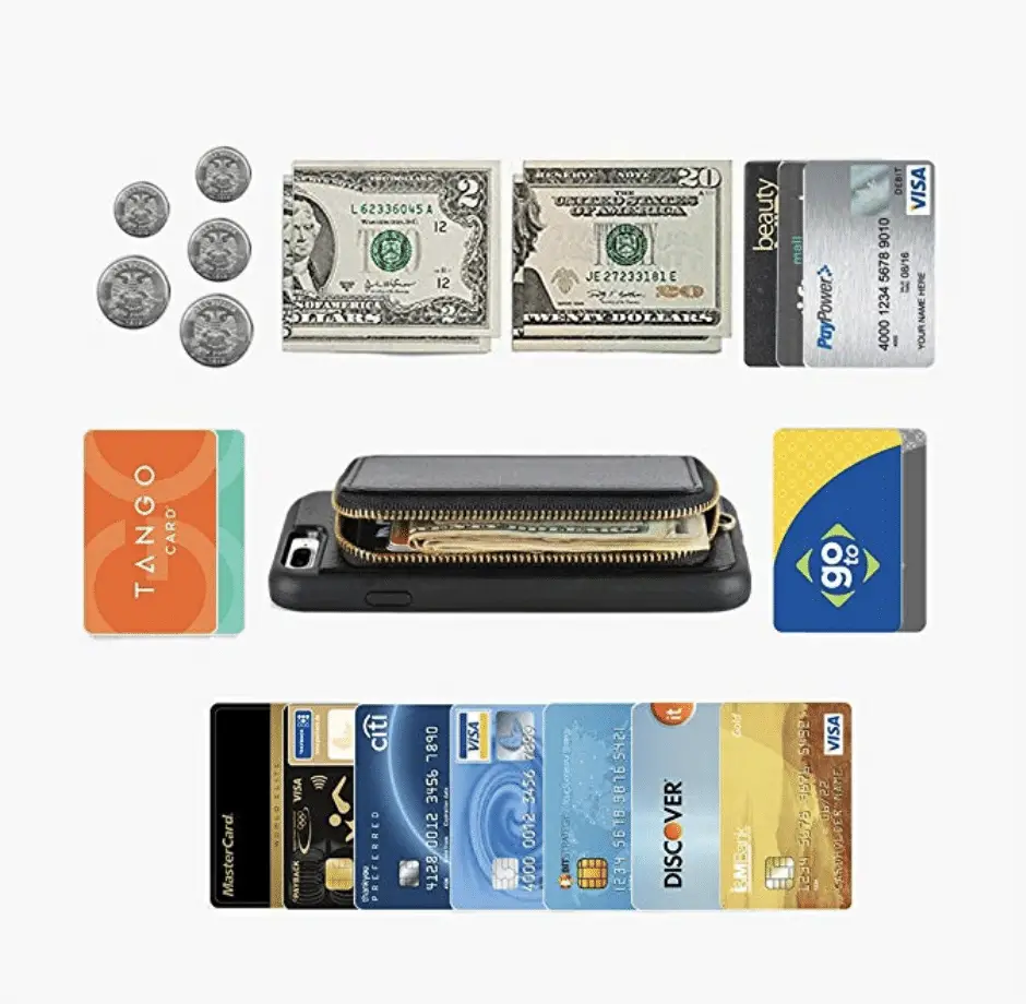Travel Wallet and contents