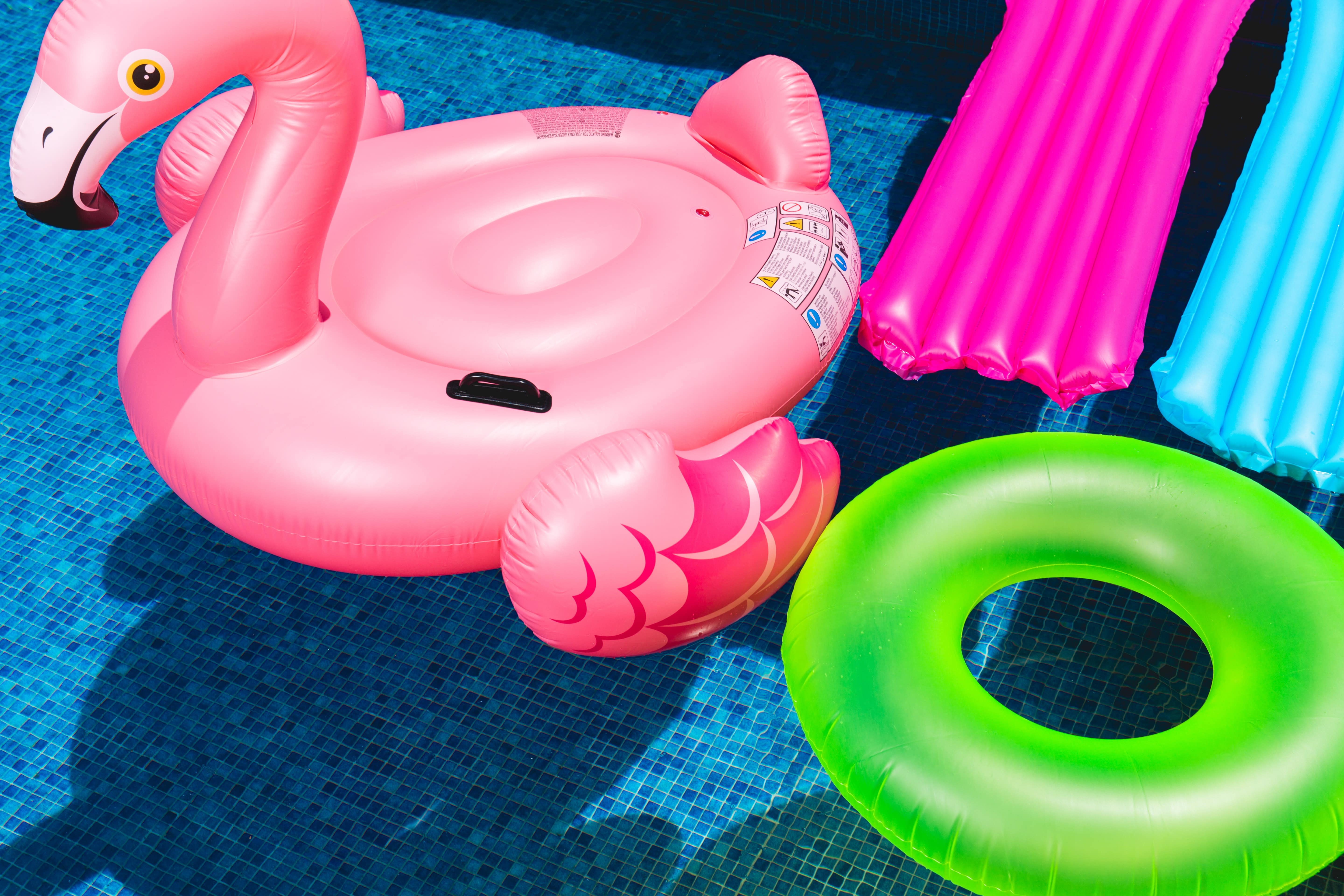 Colorful Pool floats