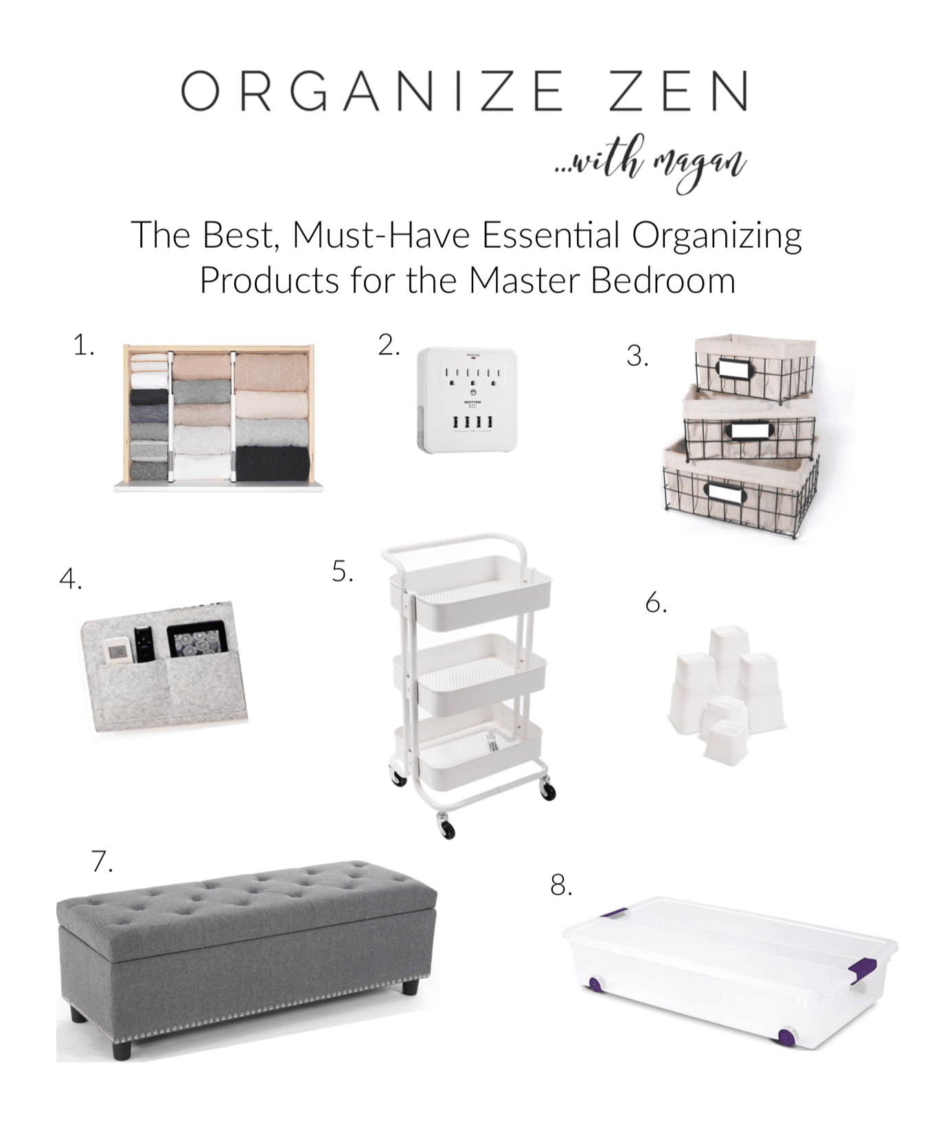 Best Master Bedroom Organizer Products