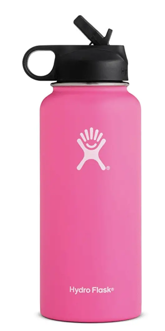 Pink Hydroflask water bottle