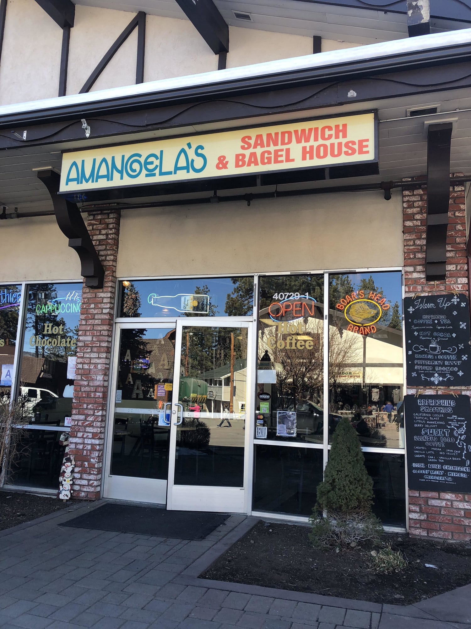 Amangela's Restaurant in Big Bear