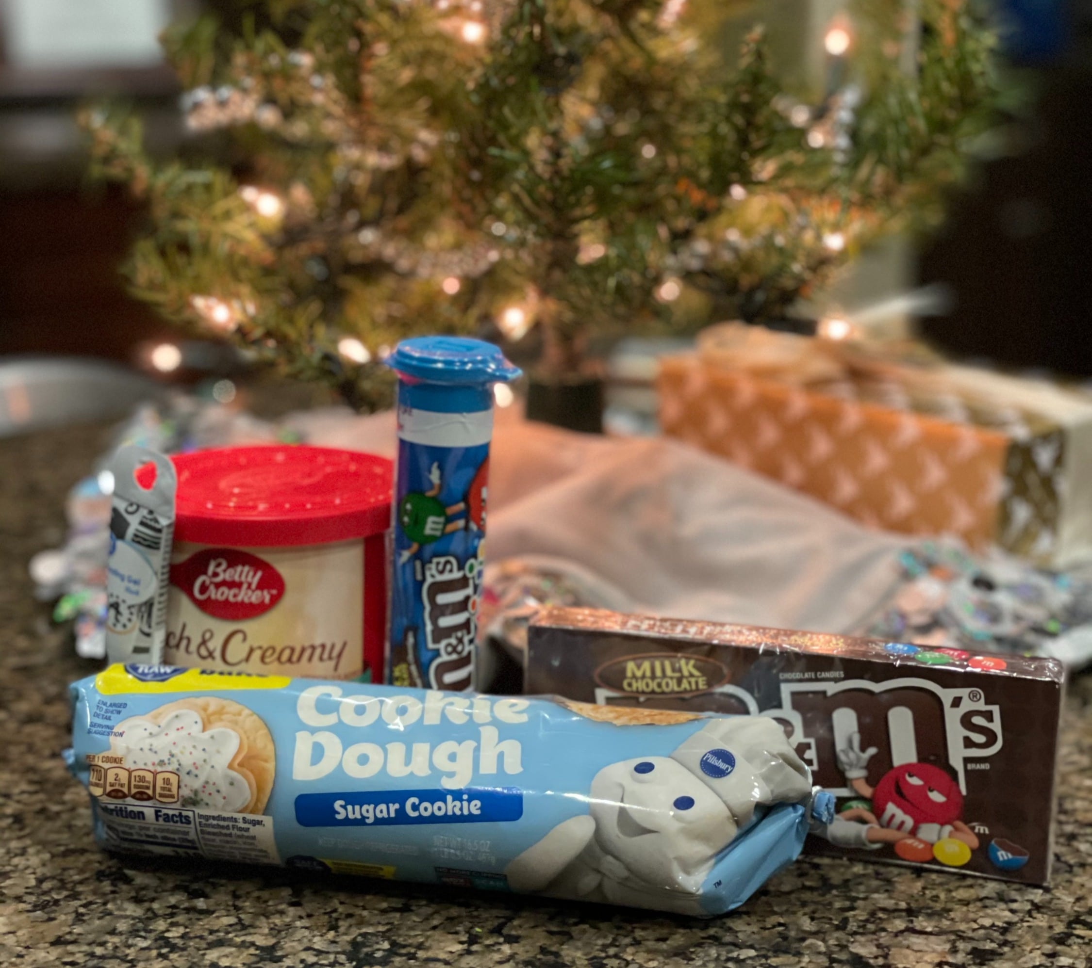 Ingredients for Christmas Lights Cookies