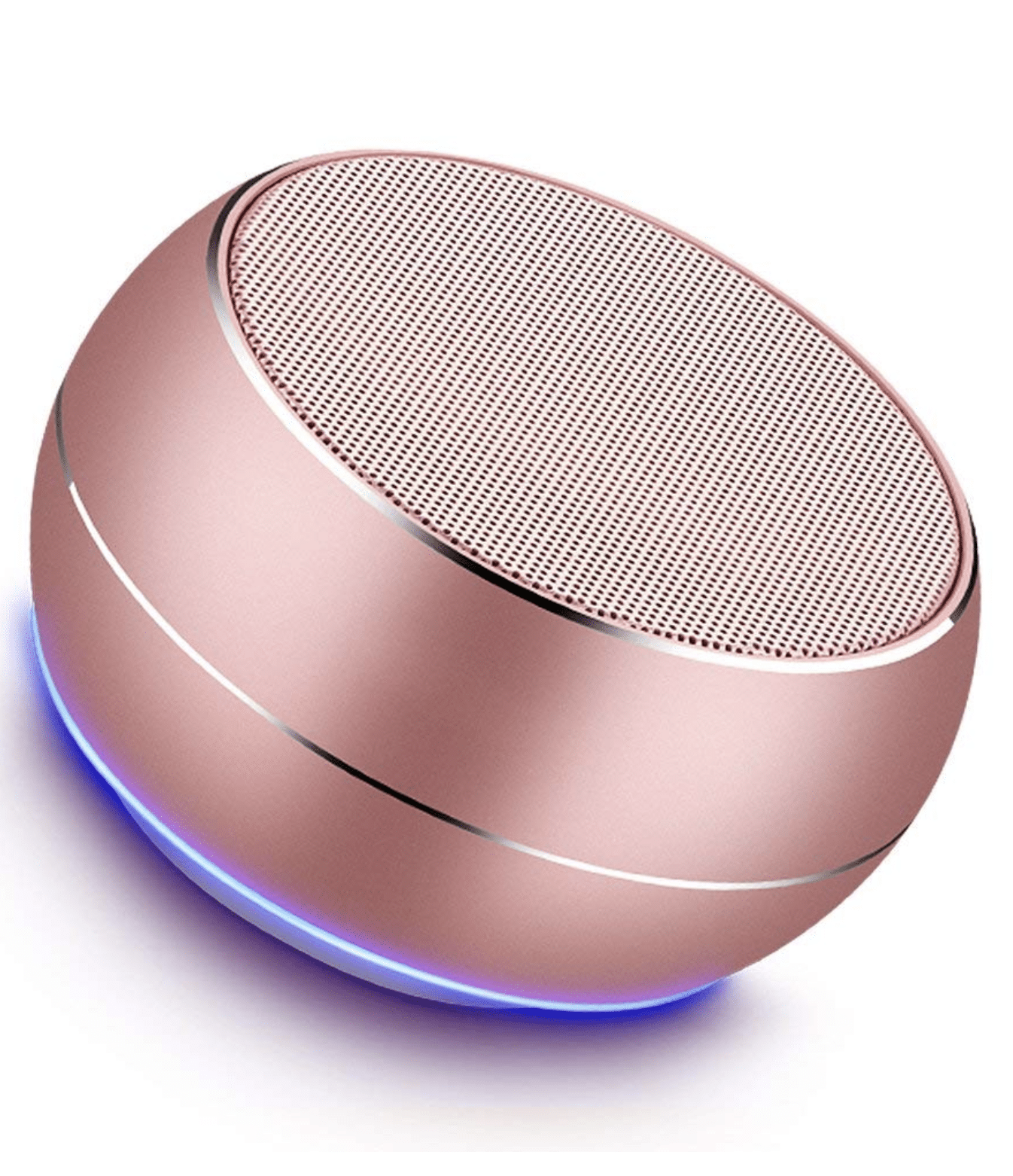 Metallic Pinkportable Bluetooth speaker