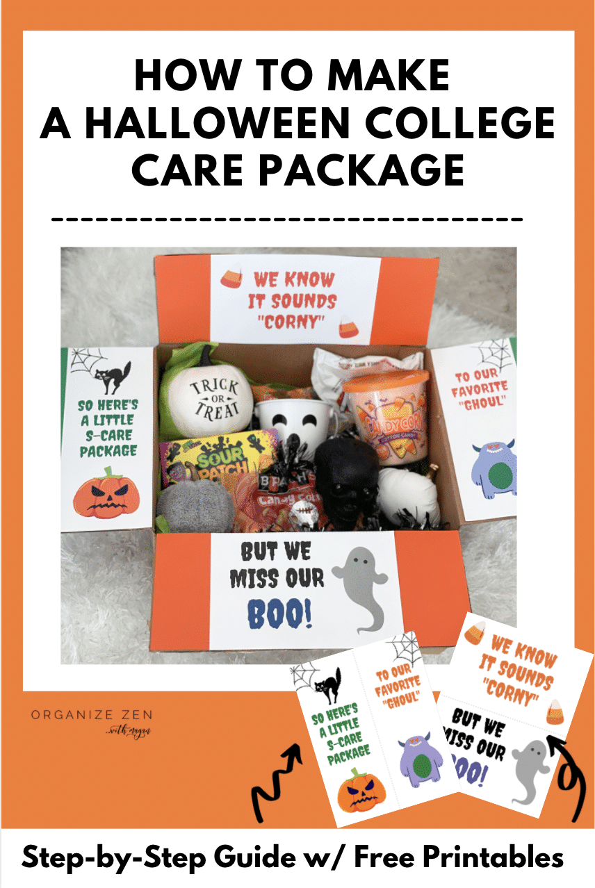 How to make a halloween care package
