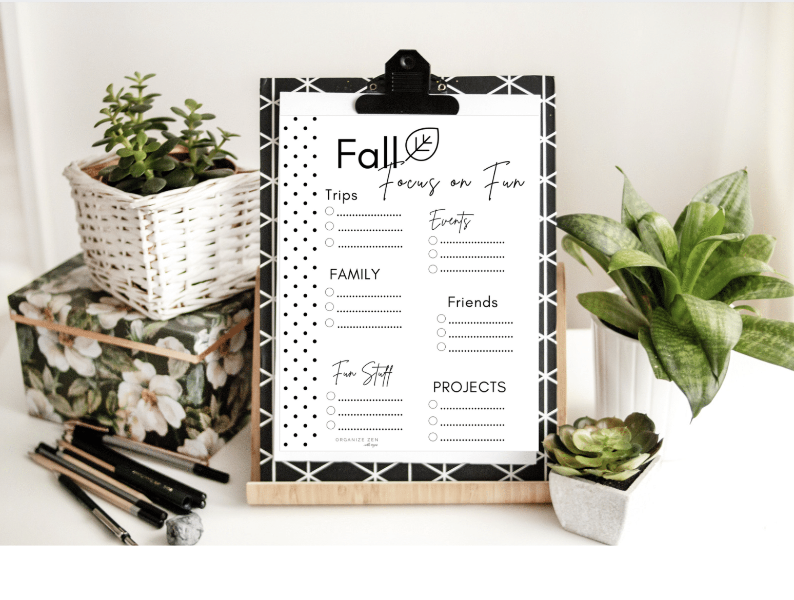 Focus on Fall Printable worksheet