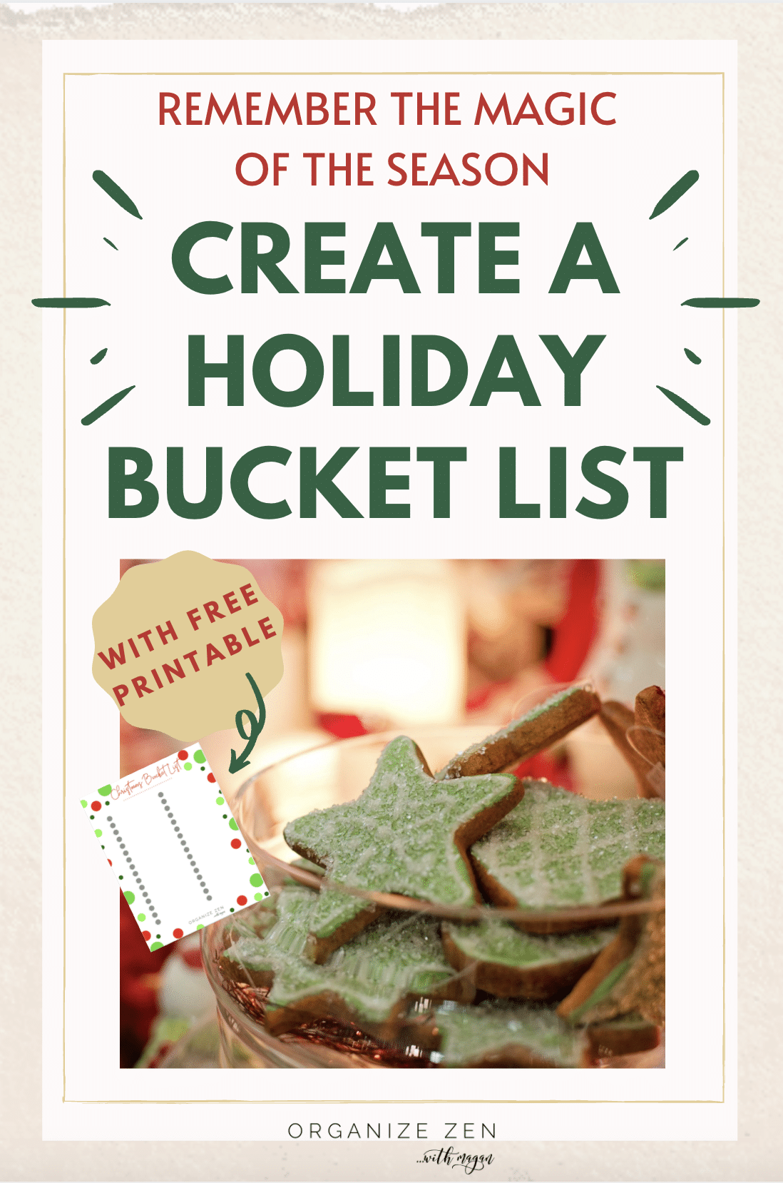 How to Create a Holiday Bucket List