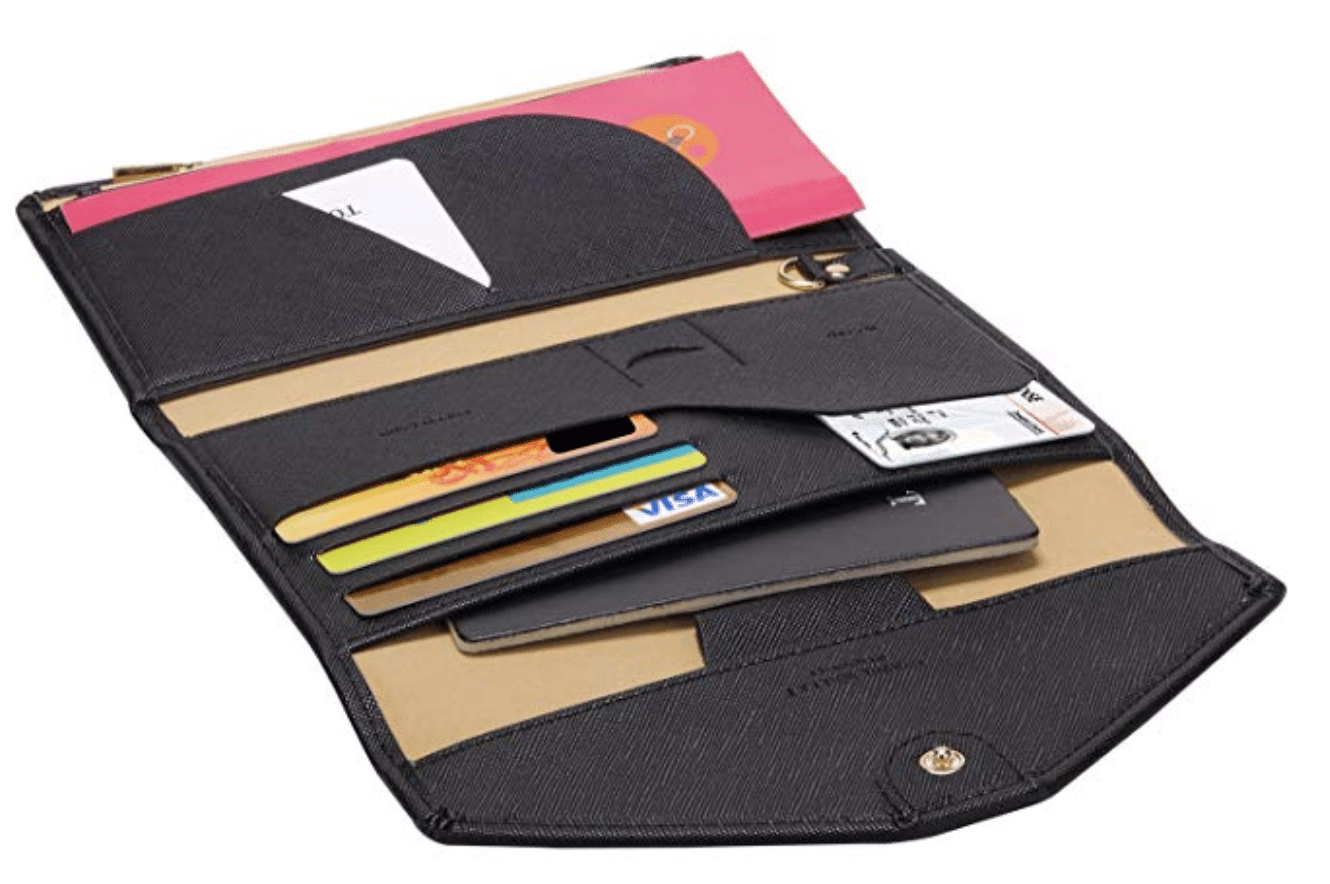 travel documents wallet folder