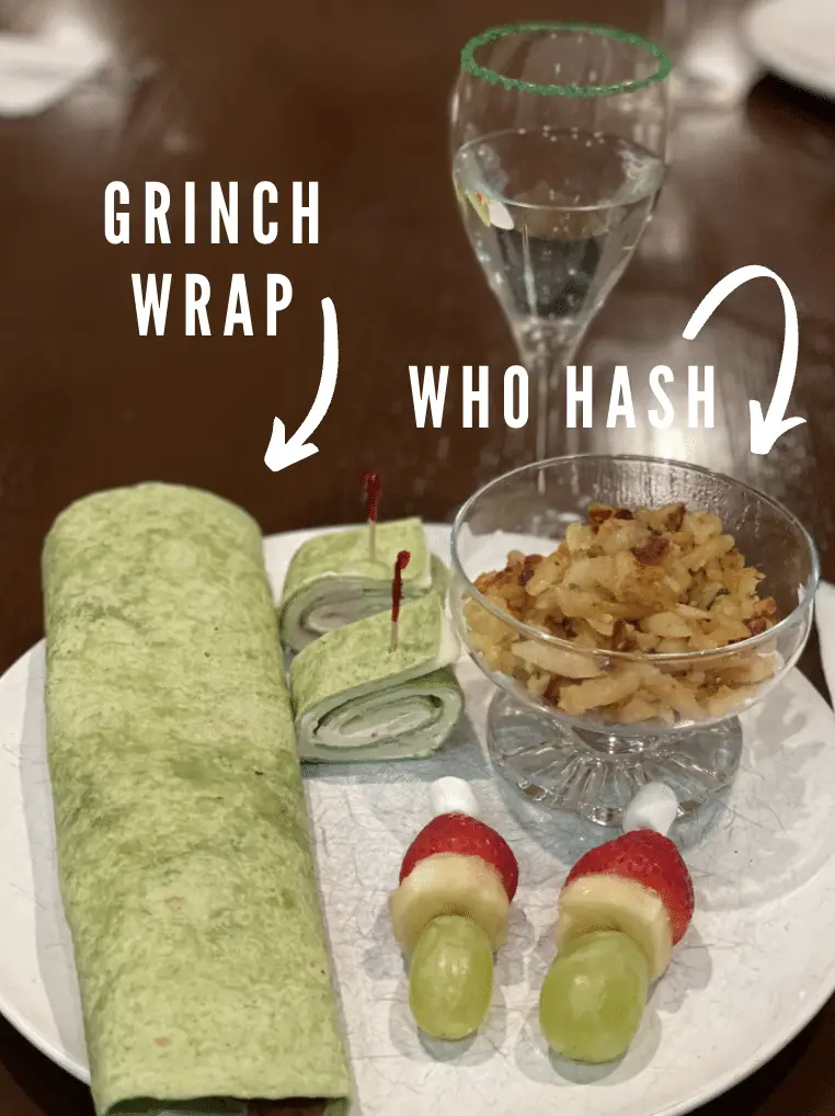 Grinch Wrap and Who Hash