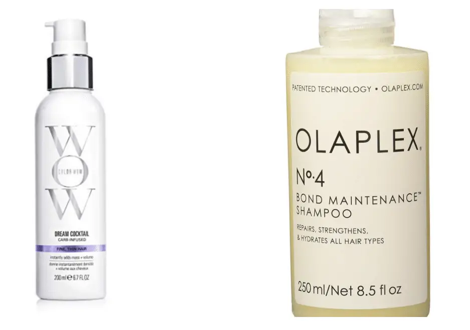 WOW and Olaplex hair products