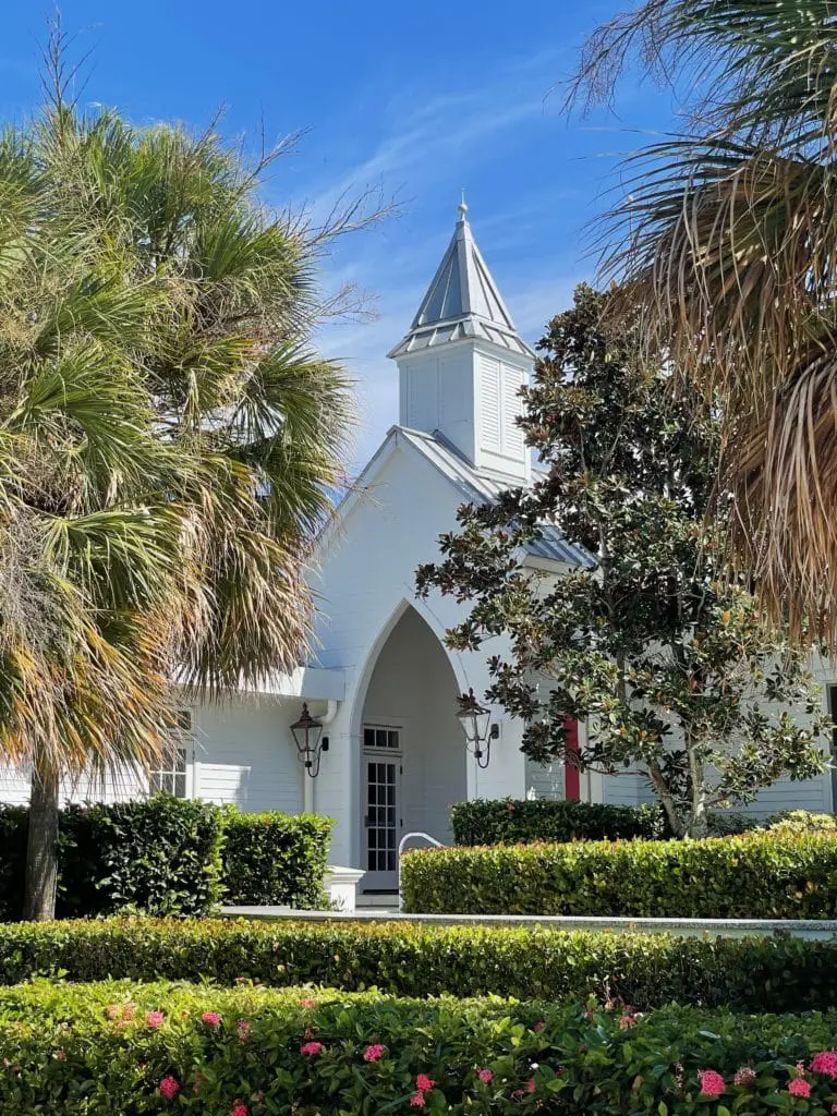 White Churches in Boca Grande Florida