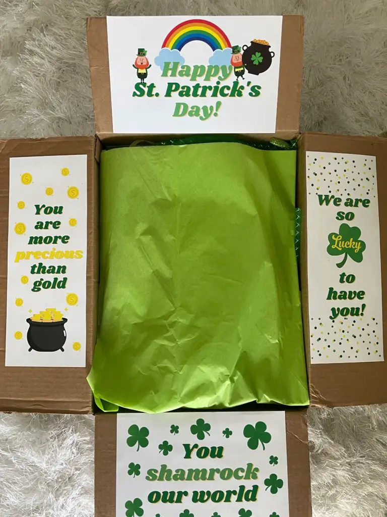 St. Patrick's Day College Care Package