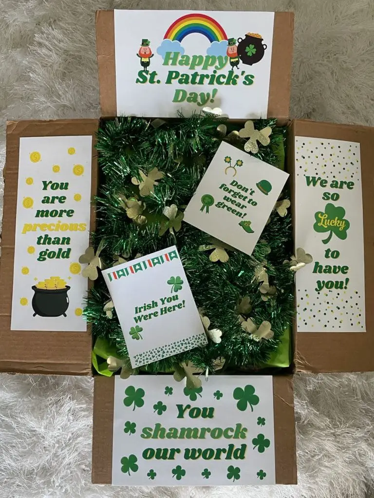 St. Patrick's Day Care Package