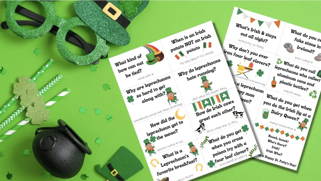 Printable St. Patrick's Day Jokes